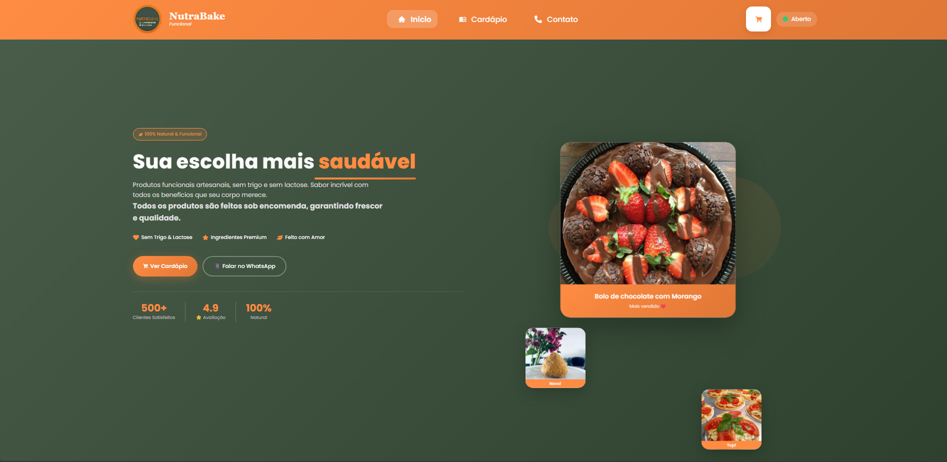 Nutrabake - Cardápio Online