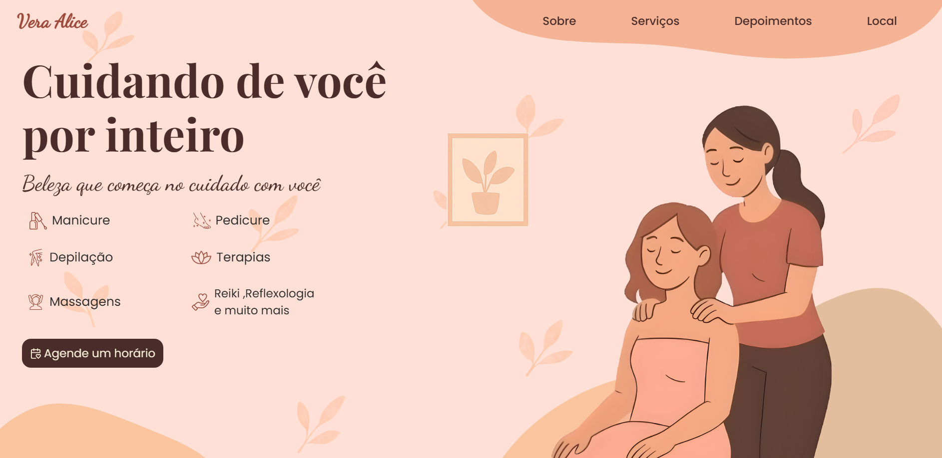 Vera Beleza - Landing Page